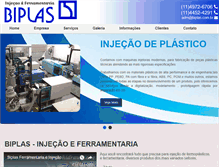 Tablet Screenshot of biplas.com.br